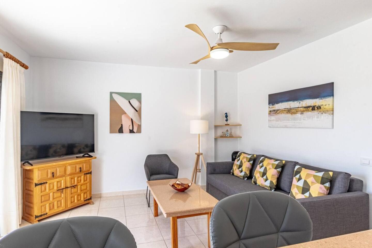 Sunny Oceanview Terrace By Dream Homes Tenerife Acantilado de los Gigantes Eksteriør billede