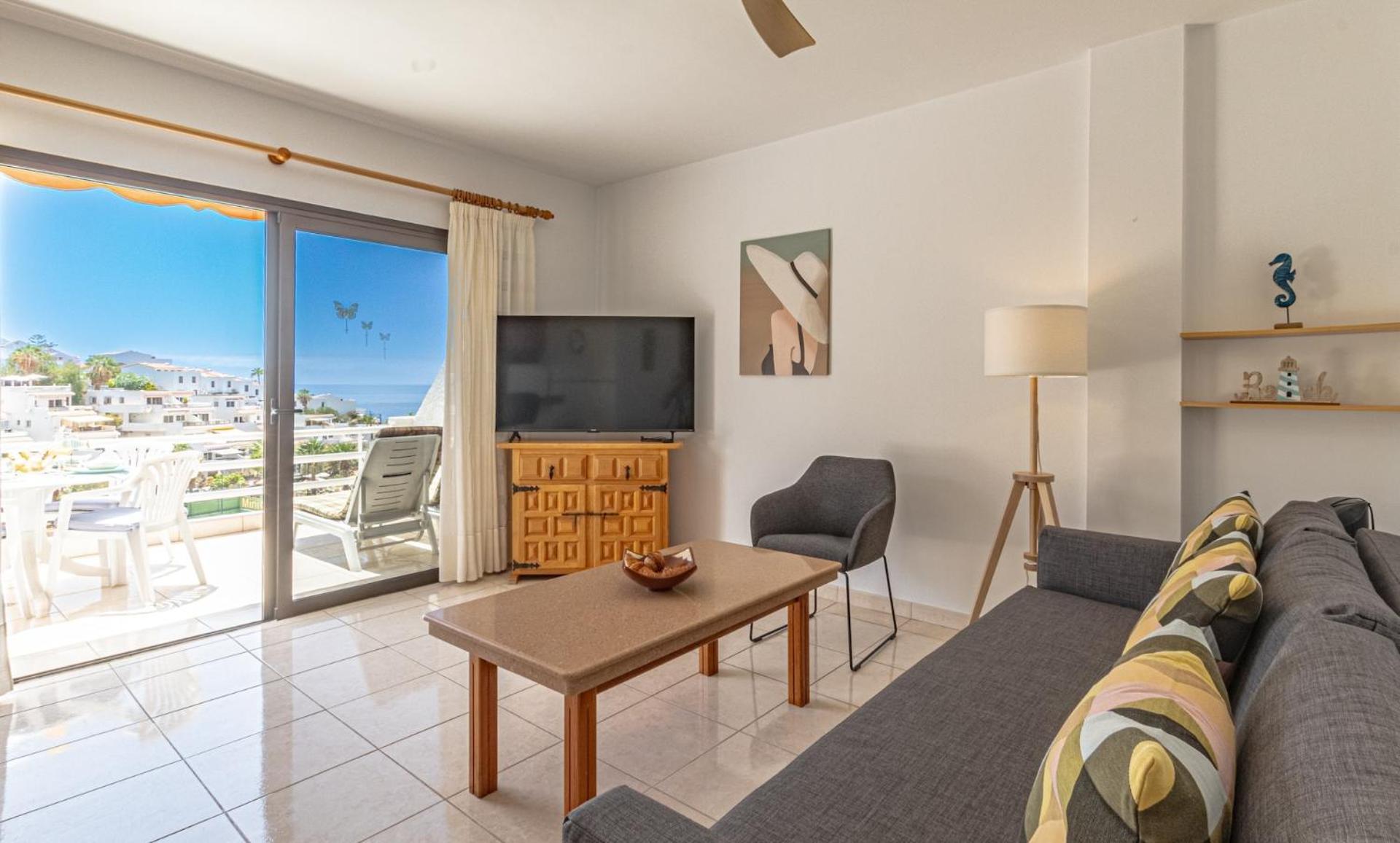 Sunny Oceanview Terrace By Dream Homes Tenerife Acantilado de los Gigantes Eksteriør billede