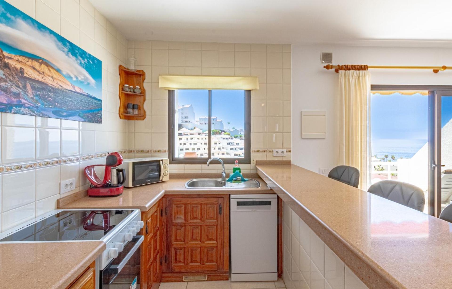 Sunny Oceanview Terrace By Dream Homes Tenerife Acantilado de los Gigantes Eksteriør billede
